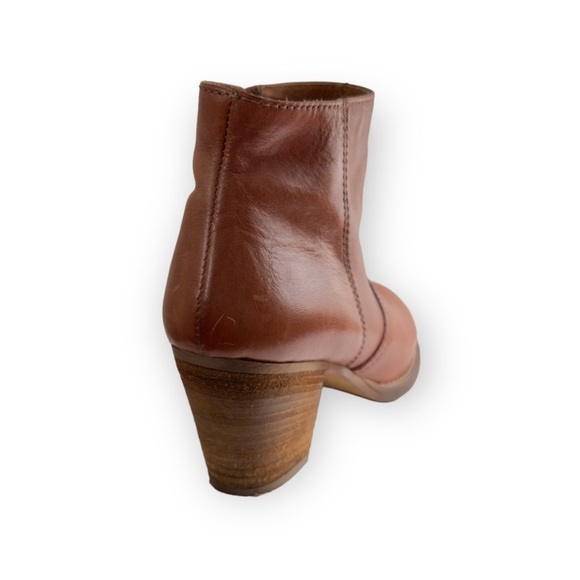 Madewell Leather Winston Ankle Booties Size 7.5 - Picture 4 of 9